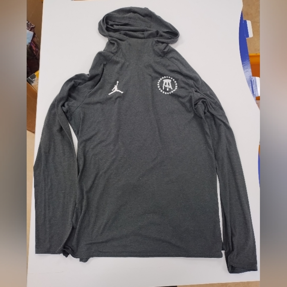 Jordan Nike Dri Fit Barstool Hooded Shirt M